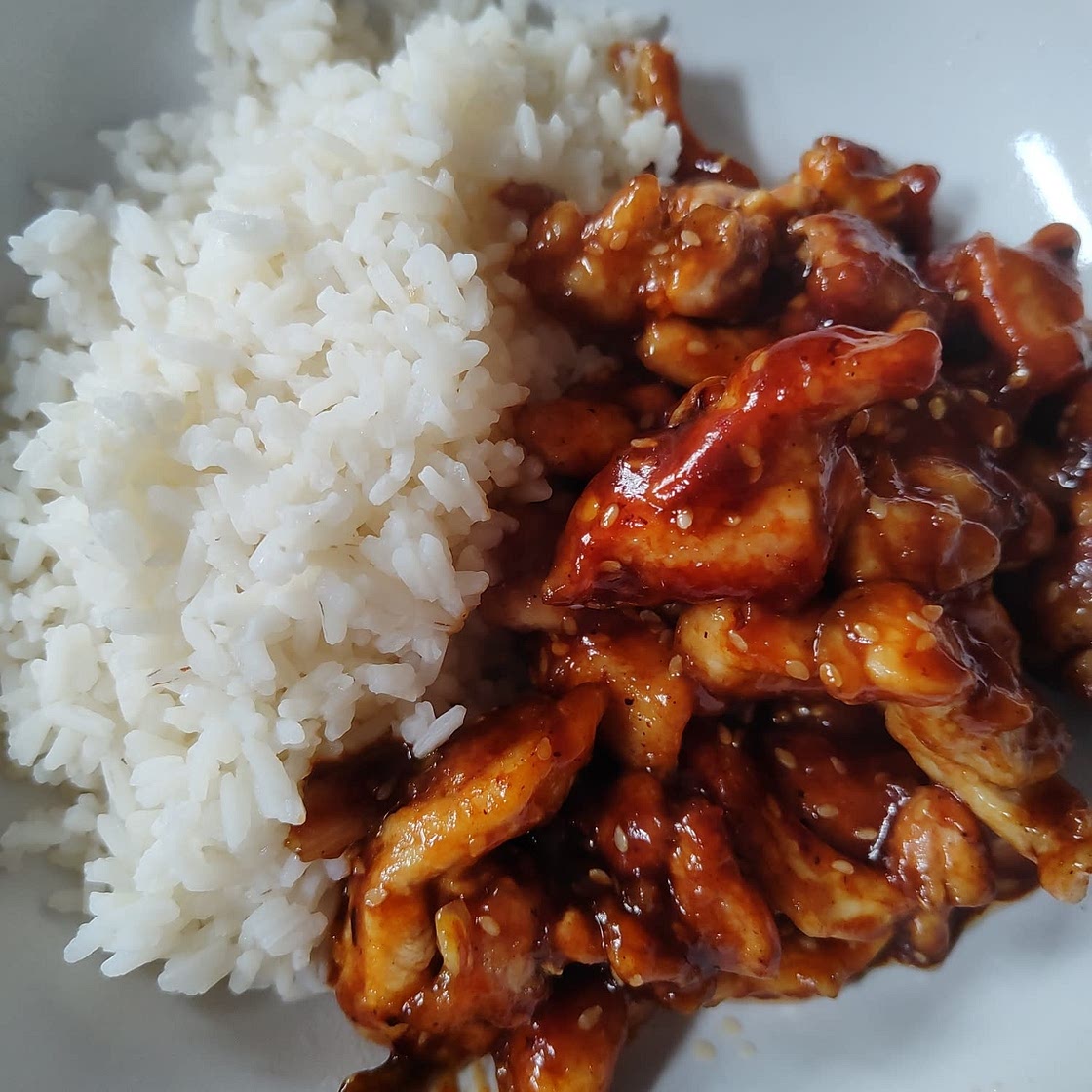 Air Fryer Sesame Chicken