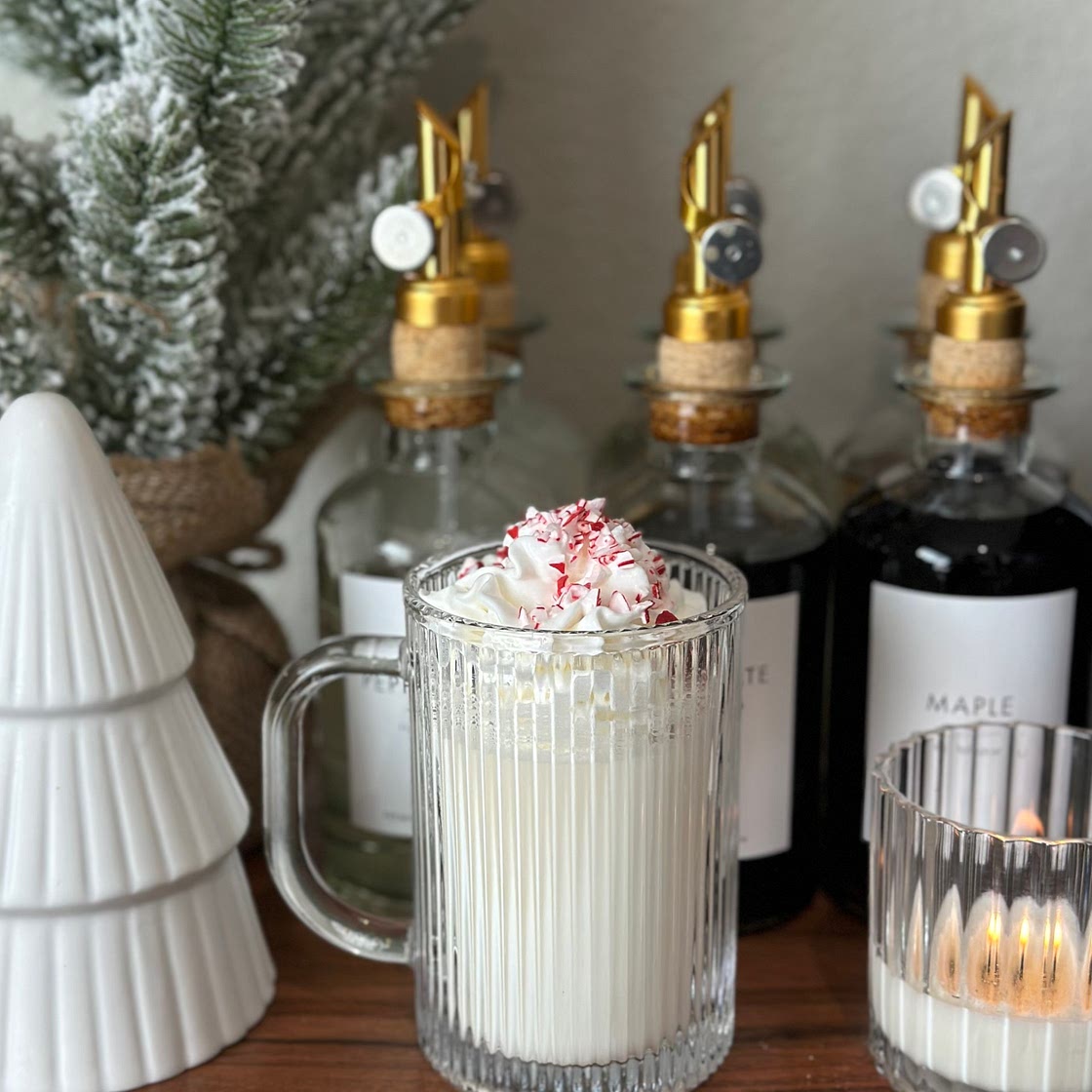 Peppermint White Hot Cocoa