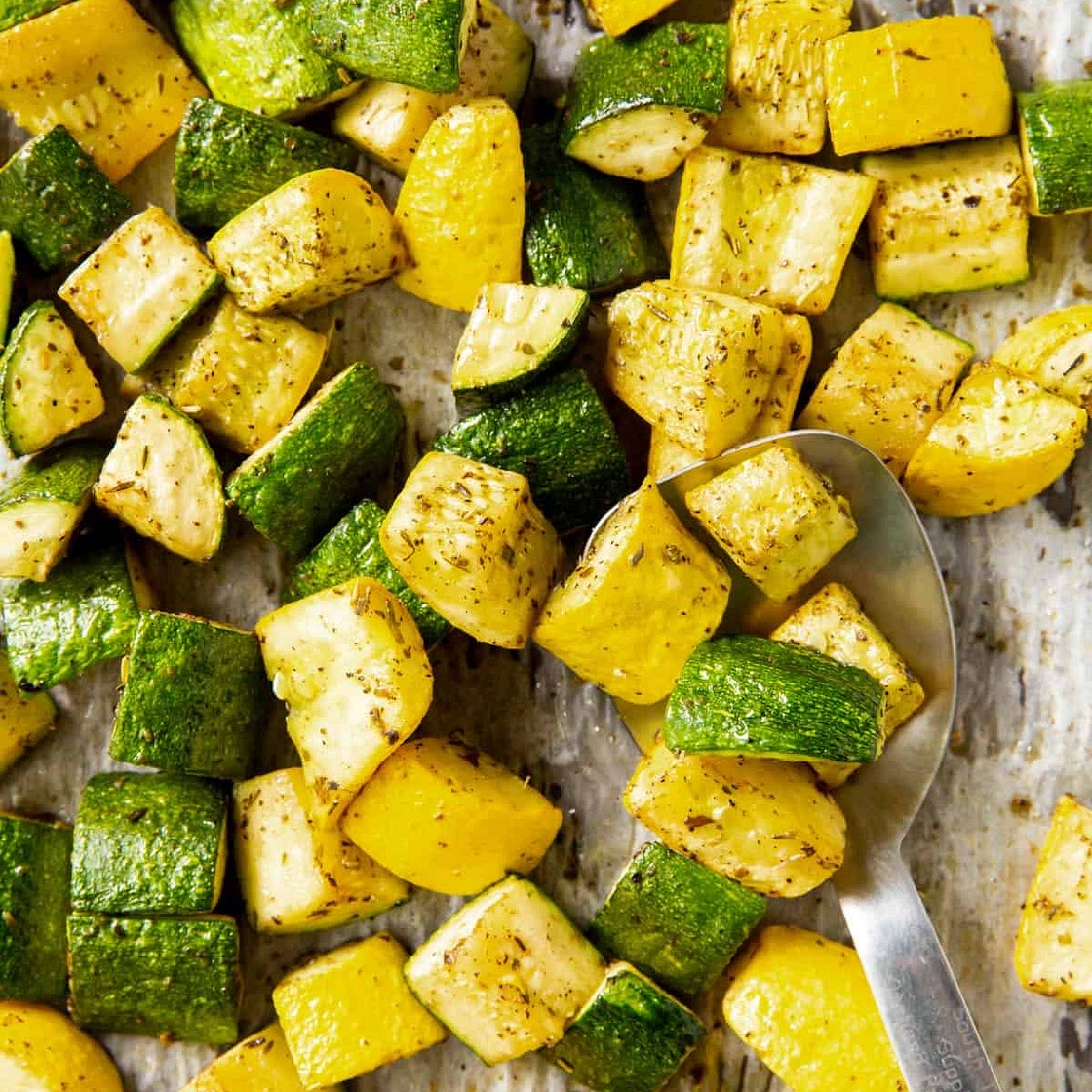 Roasted Zucchini & Squash 