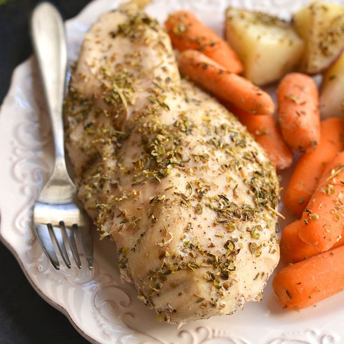 Crockpot Italian Chicken and Potatoes