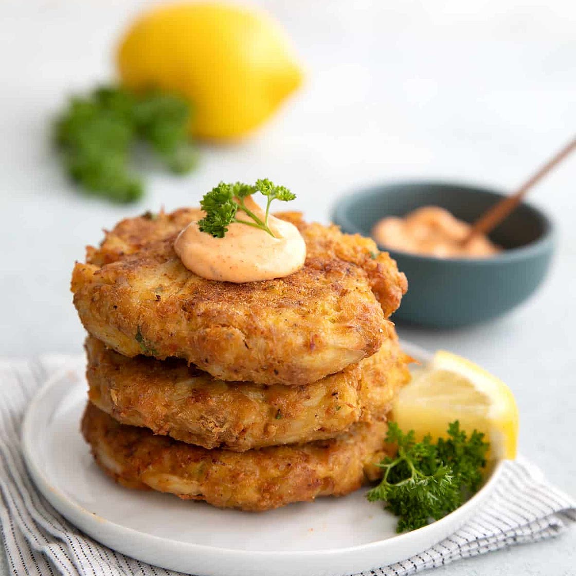 Air Fryer Crab Cakes Recipe