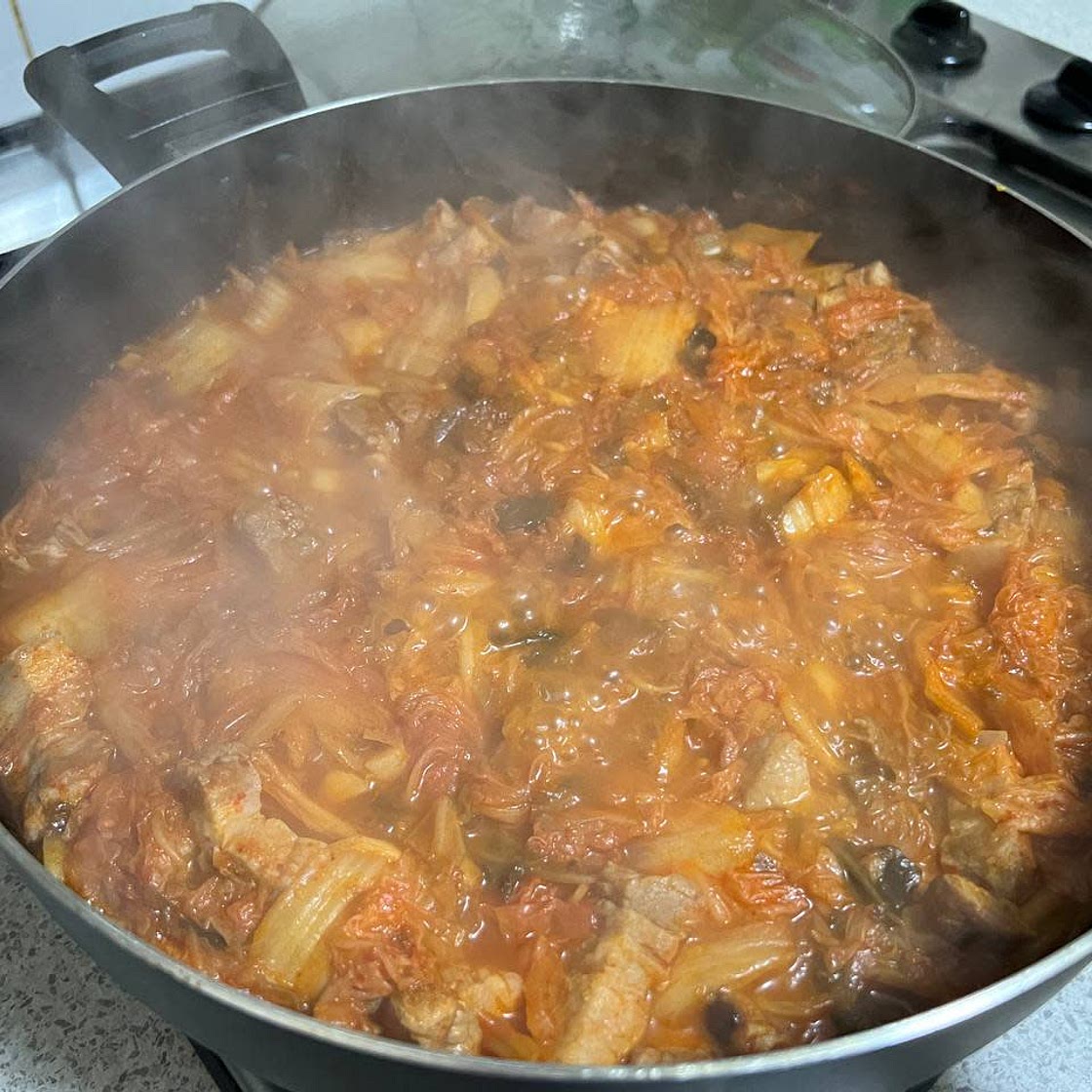 Lazy Kimchi Stew