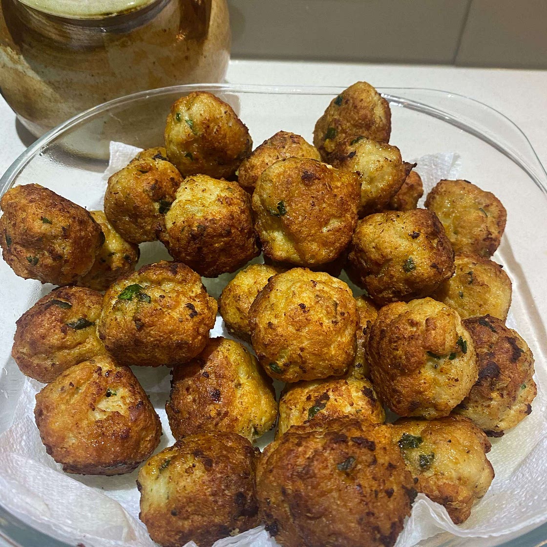 Best Anytime Baked Chicken Meatballs