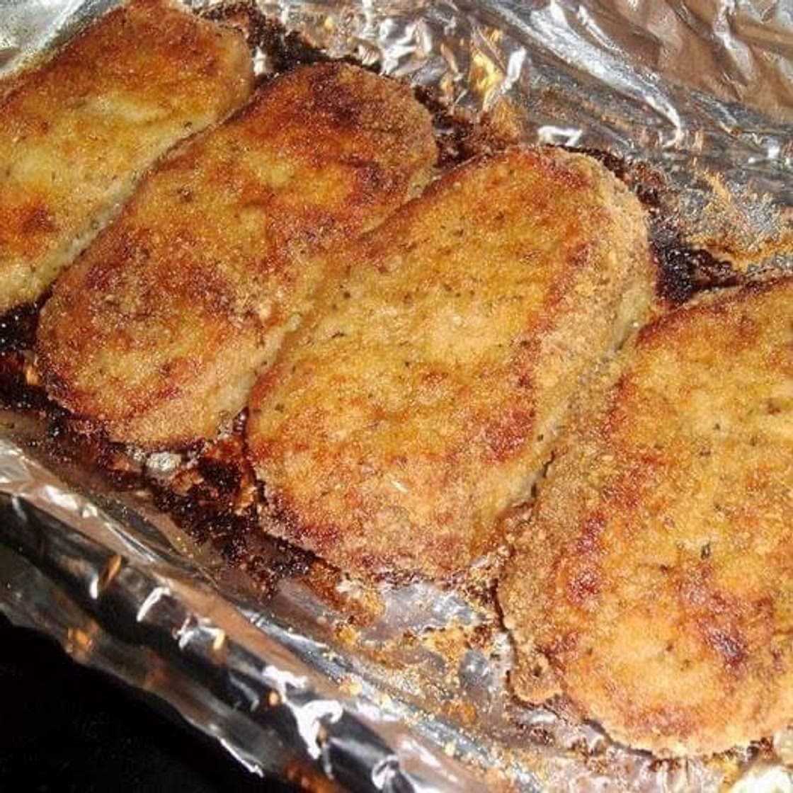 Parmesan Baked Porkchops