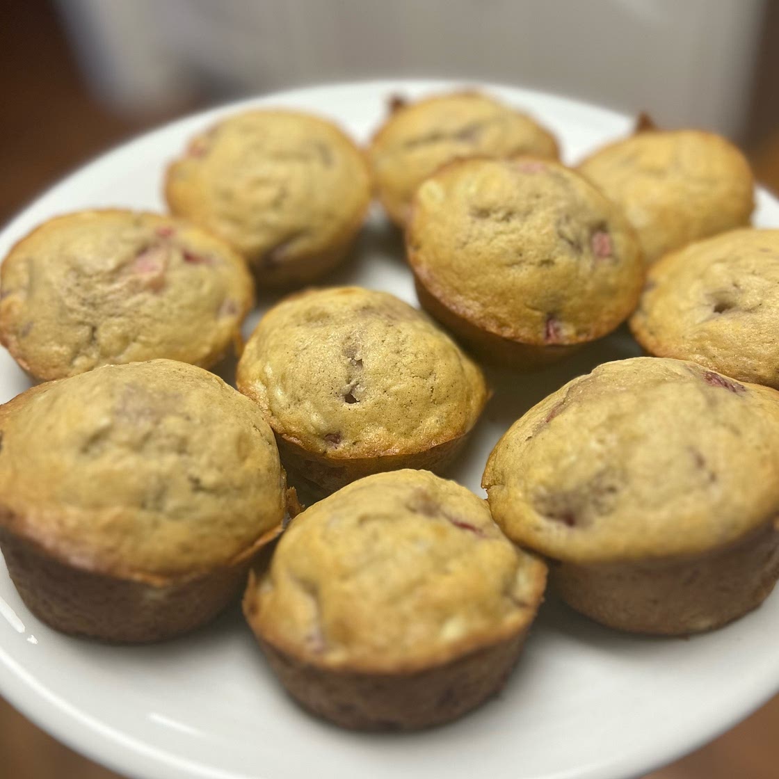 Strawberry Banana Muffins