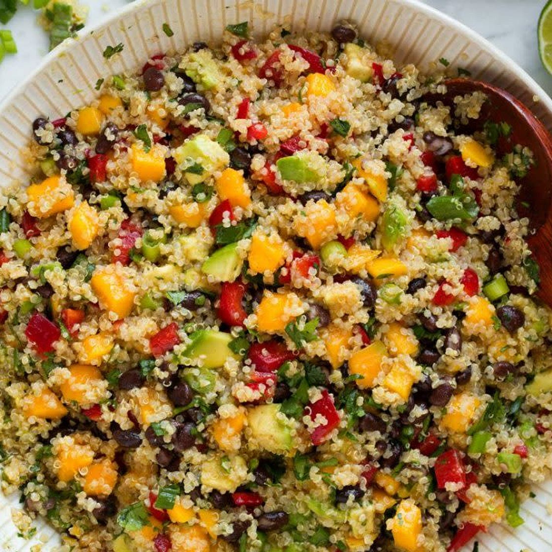 Ensalada de Quinoa con mango