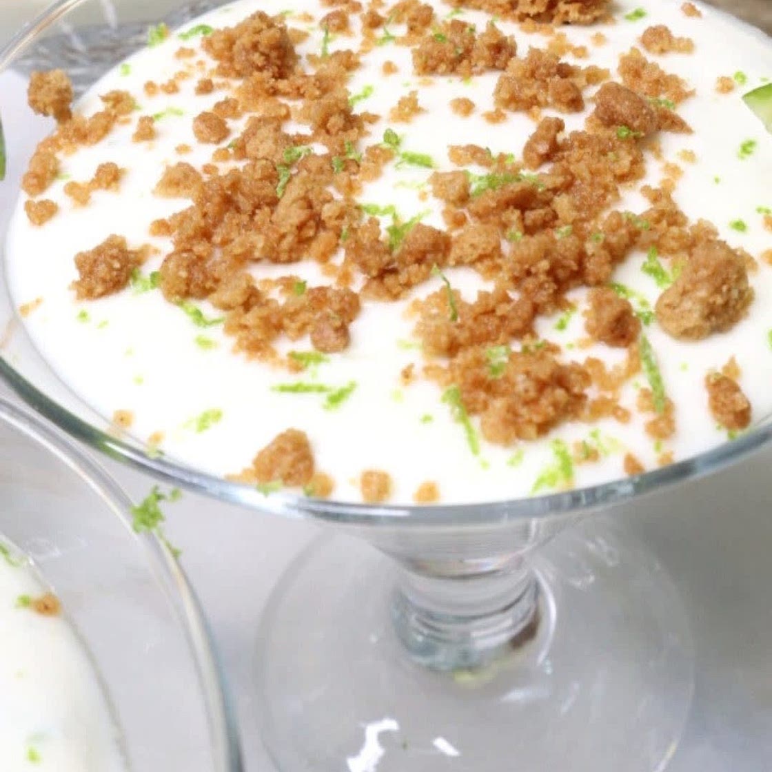 No bake Protein Key Lime Pie Cups