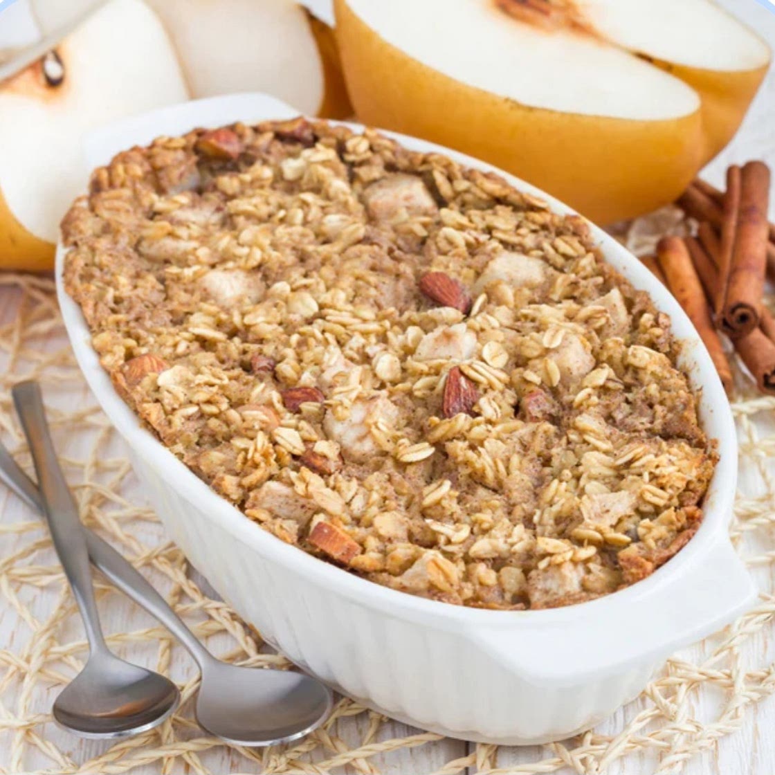 Baked apple Oatmeal