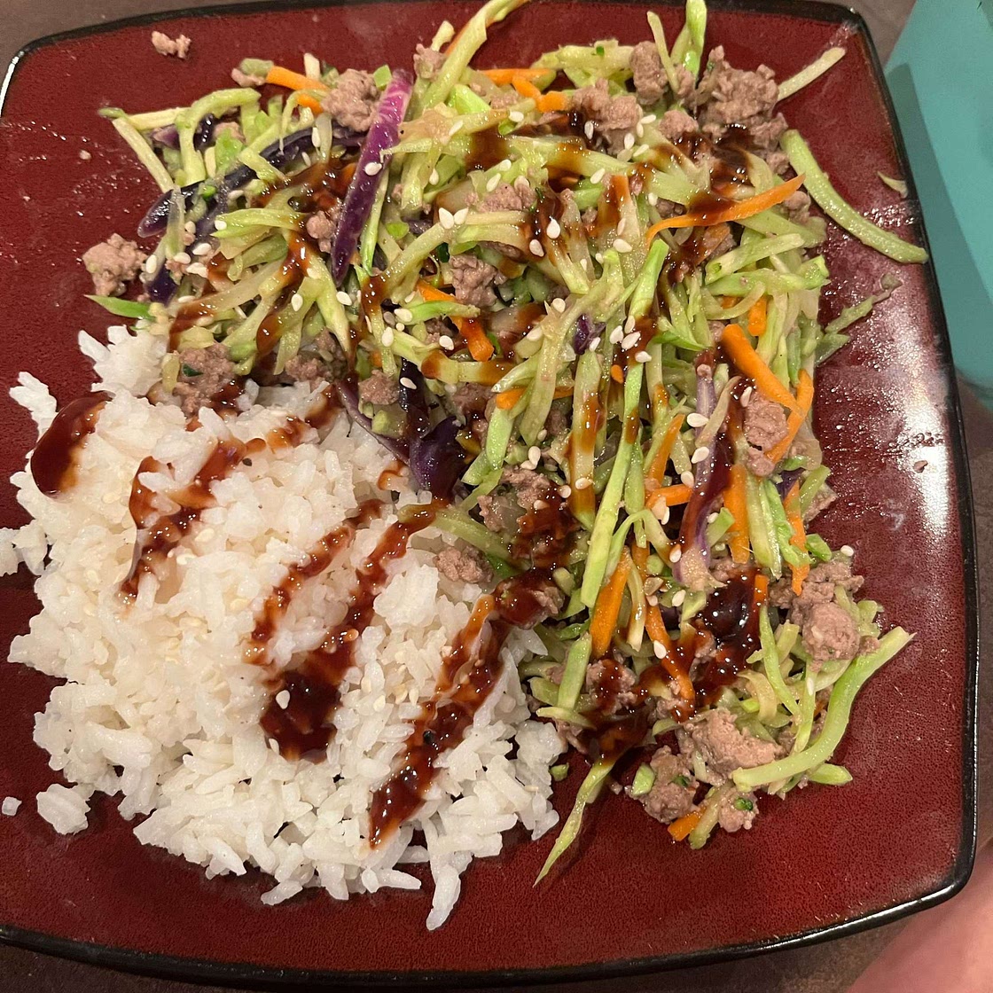 LOW-CARB EASY TO MAKE EGG ROLL IN A BOWL