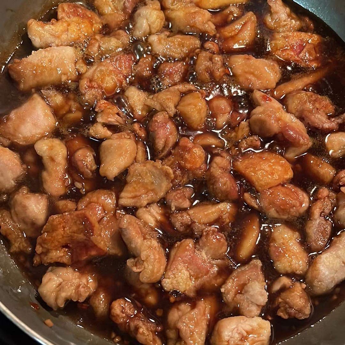 Easy Orange Chicken (no deep frying!)