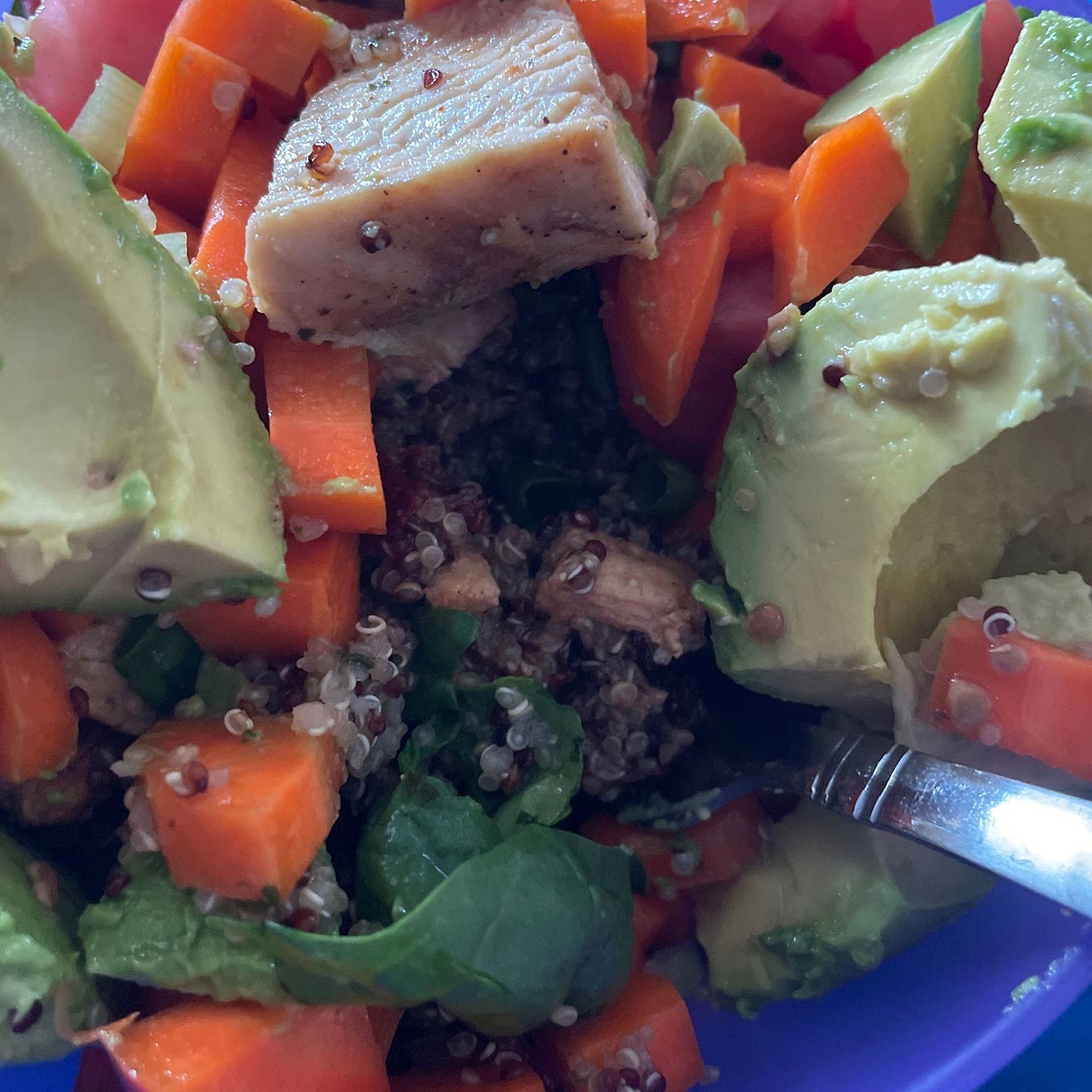 Chipotle Chicken Bowls with Cilantro-Lime Quinoa