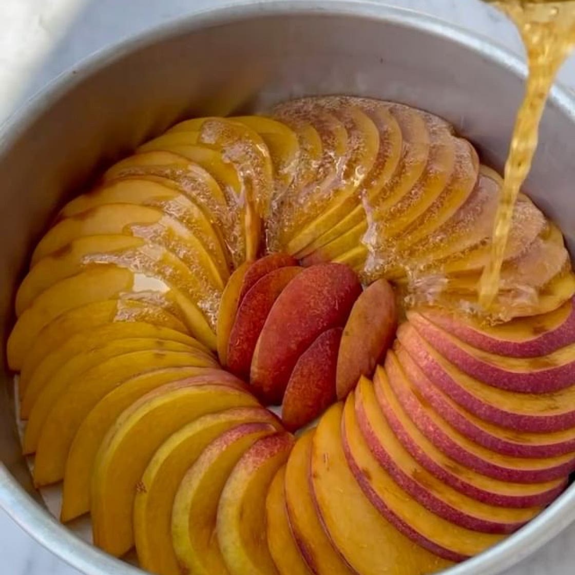 Peach Upside Down Cake