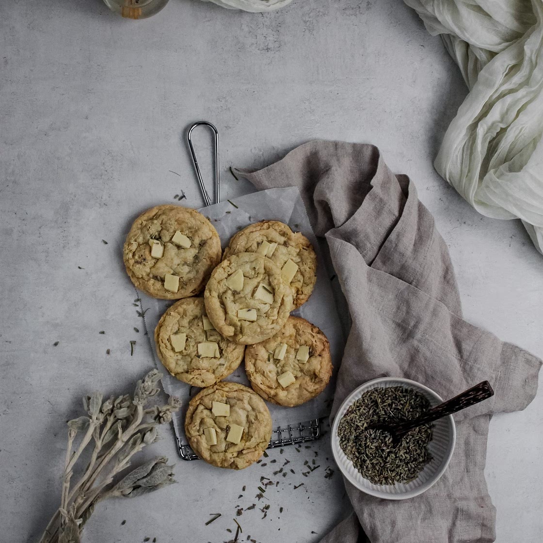 Lemon Lavender Cookies (Gluten Free)
