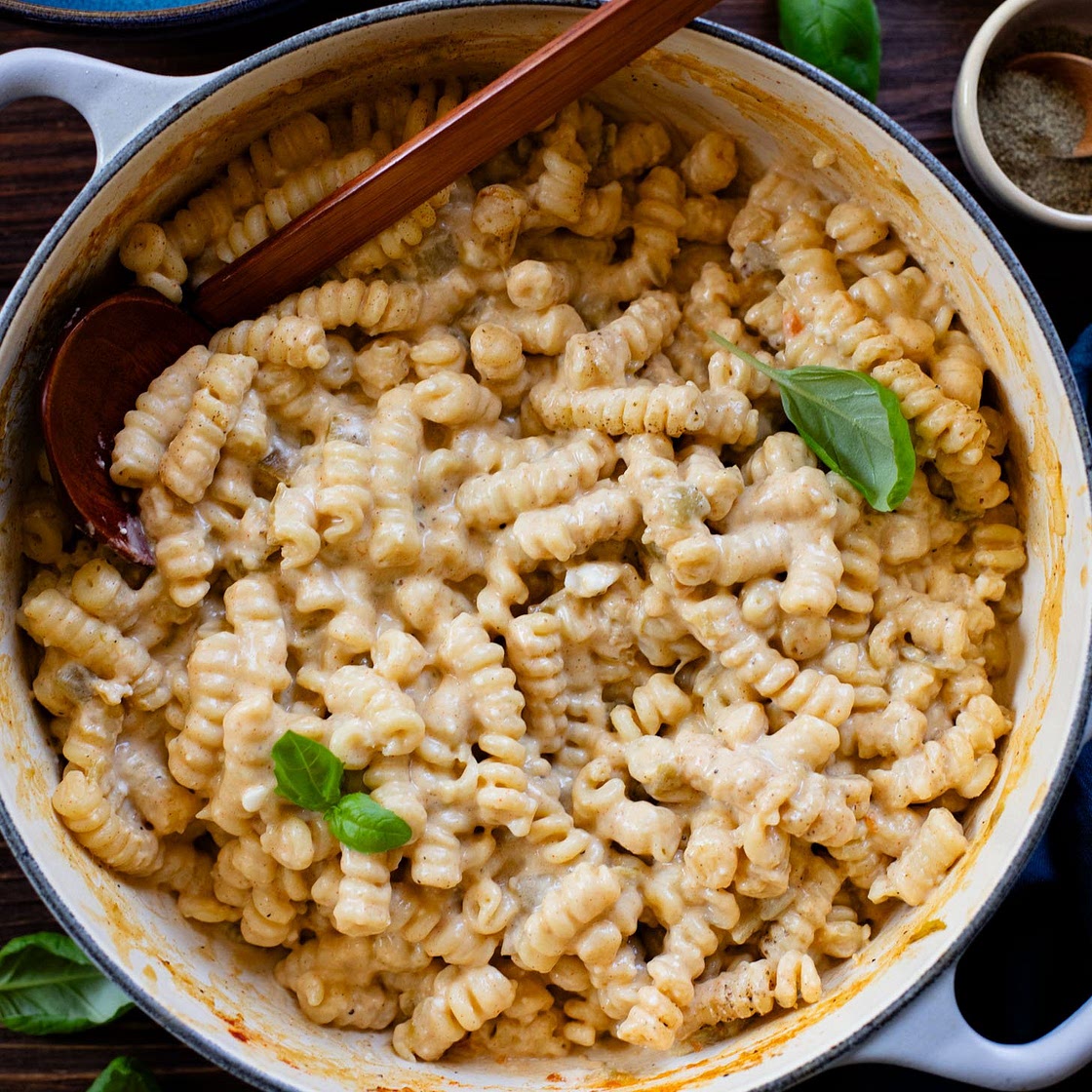 Stovetop Vegan Mac & Cheese