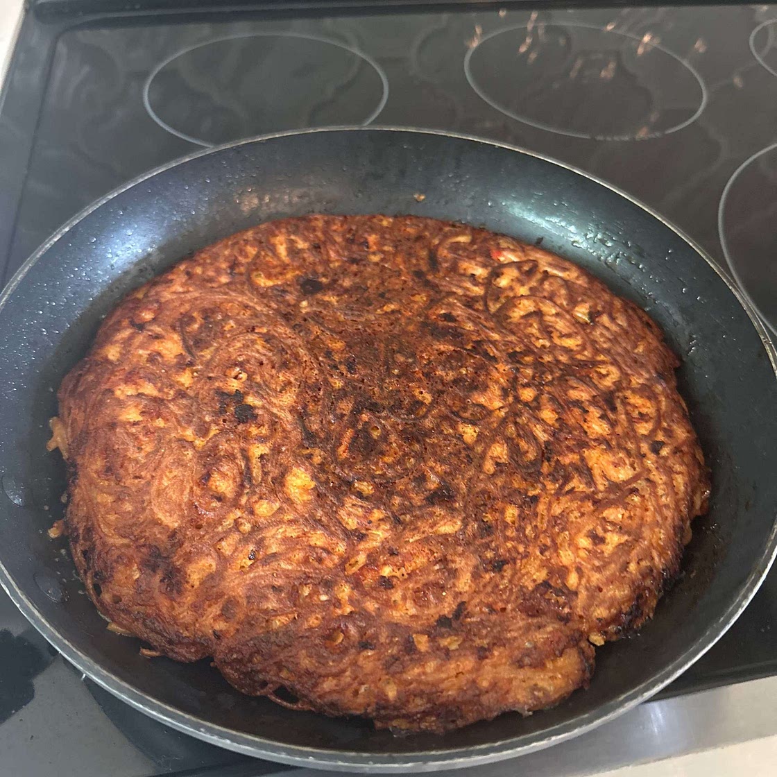 Spaghetti frittata 