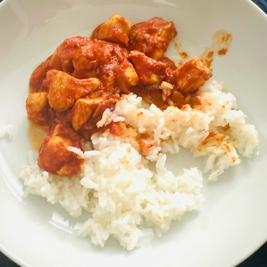 Japanese Tomato Curry Rice