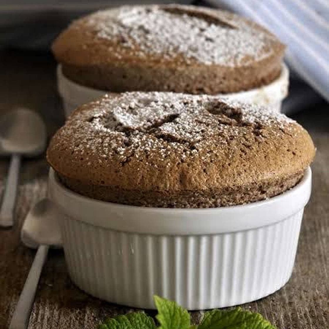 Gingerbread souffle