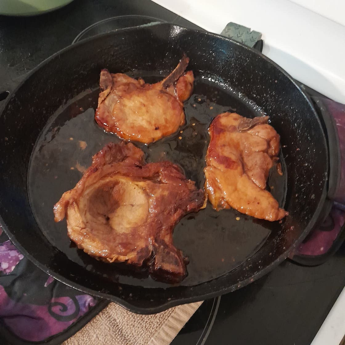 Garlic Brown Sugar Pork Chops