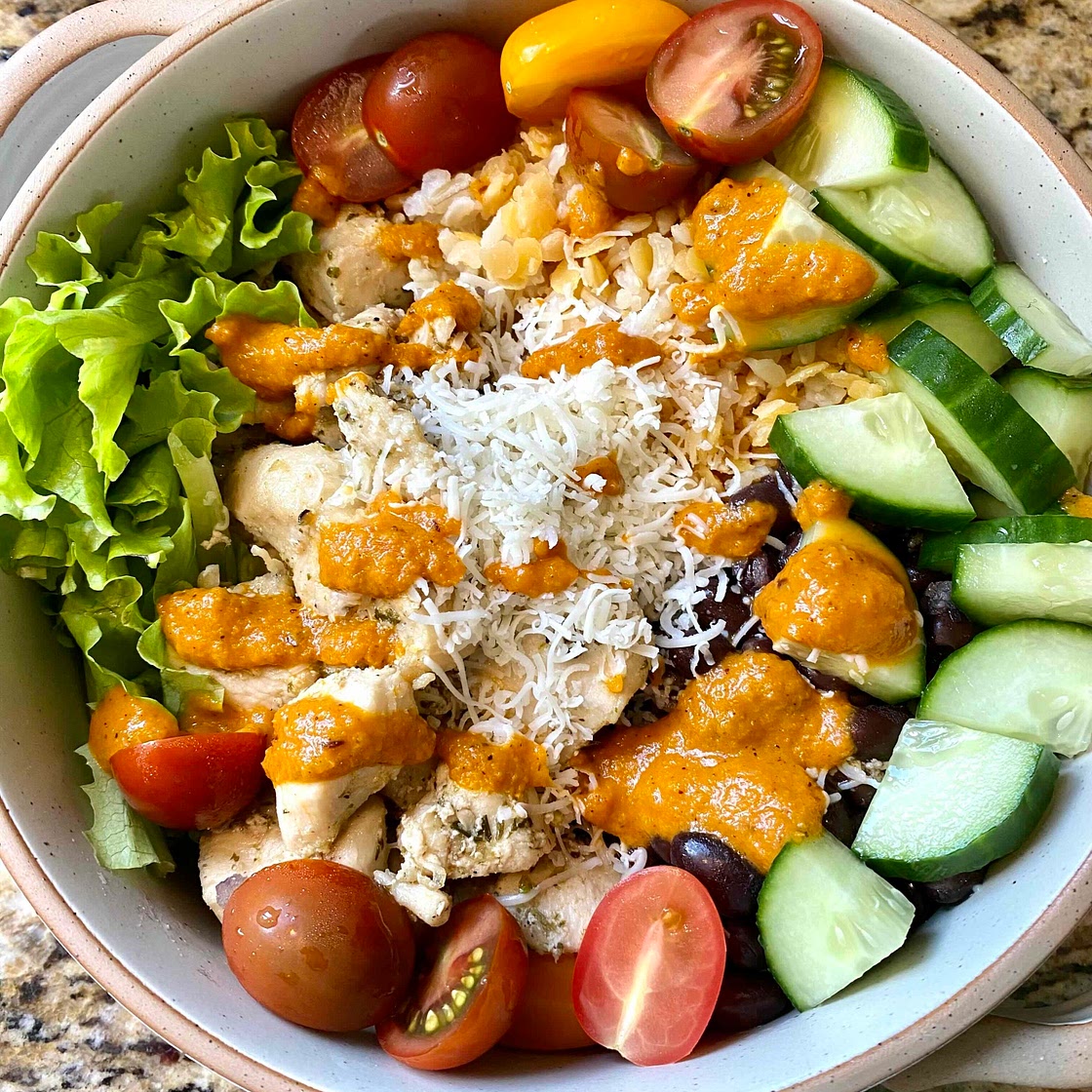 Piri Piri Chicken and Vegetable Bowl