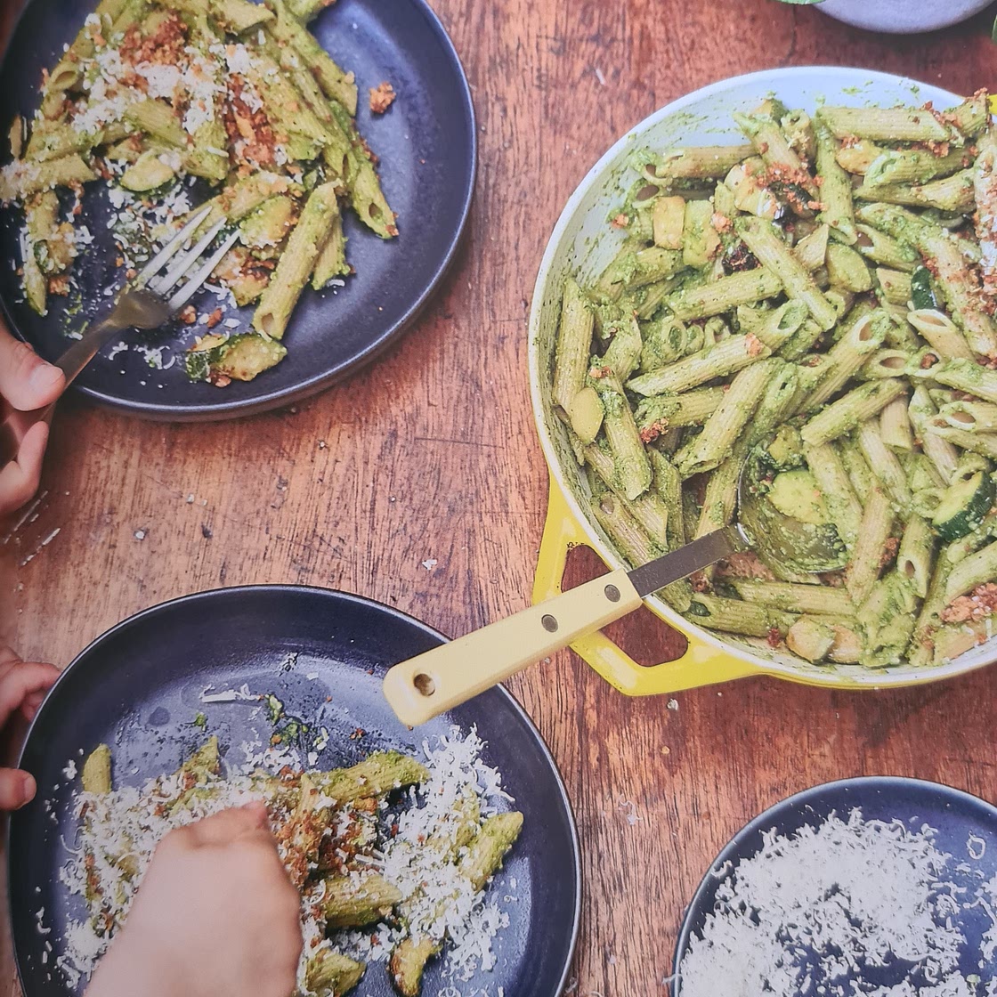 Creamy Courgette & Basil Pasta
