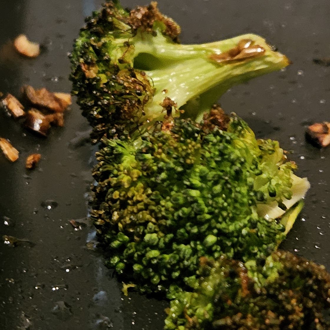 Roasted Garlic Lemon Broccoli