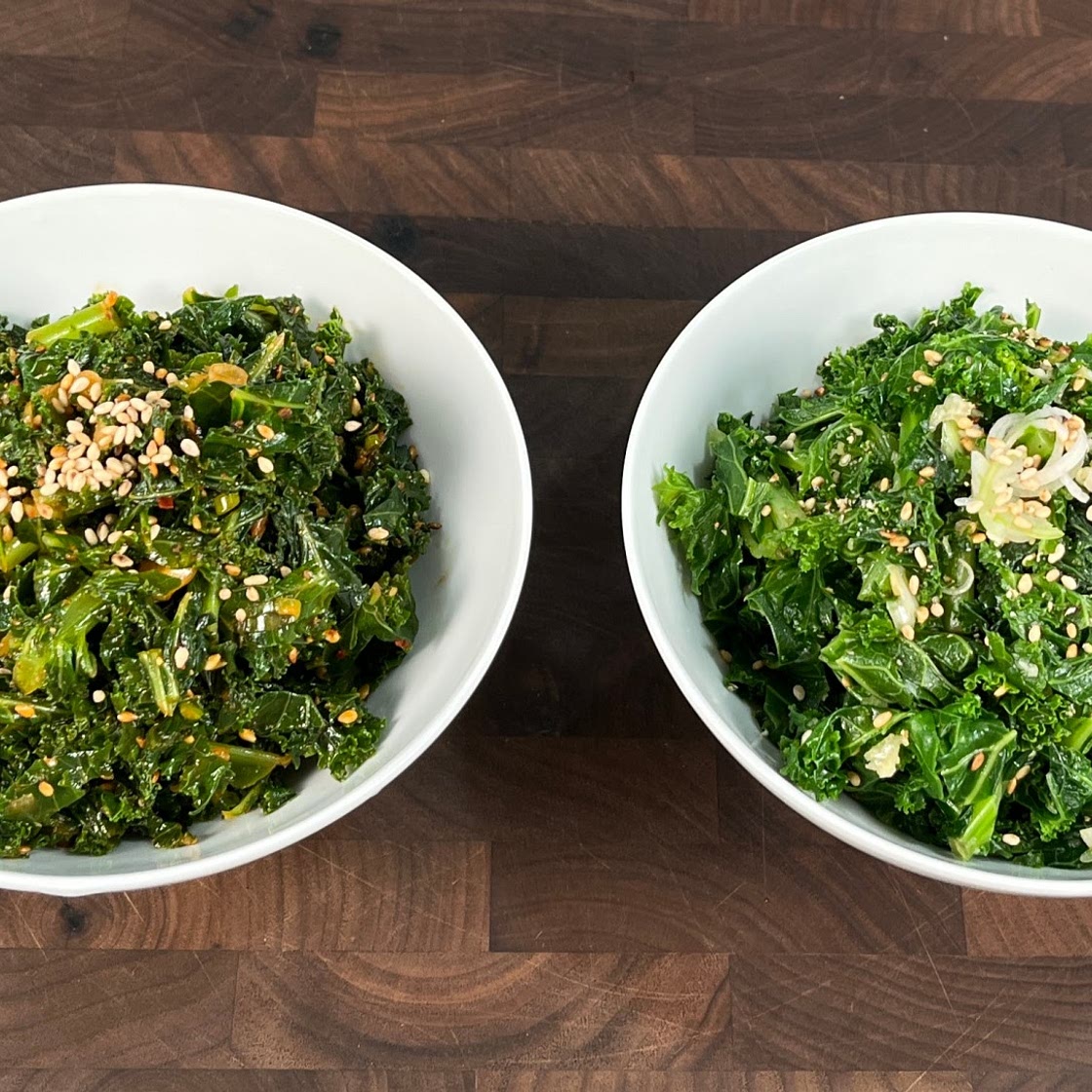 Delicious and Nutritious Kale Side Dish!