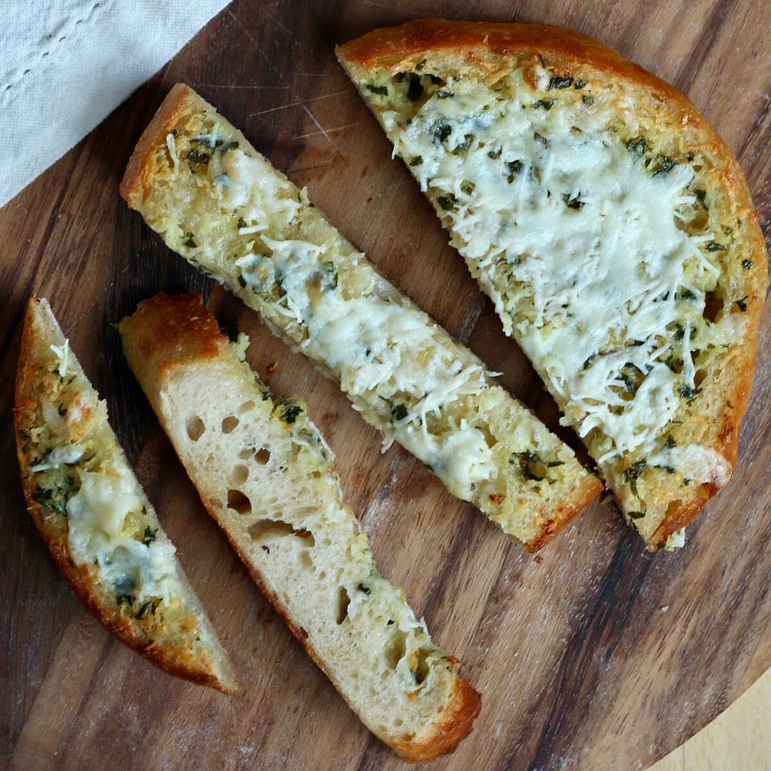 Sourdough Garlic Bread