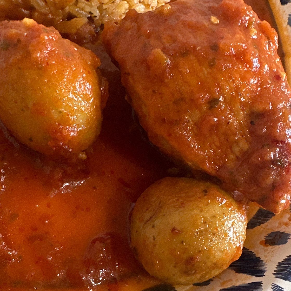 Instant Pot Puerto Rican Pollo Guisado Or Chicken Stewed