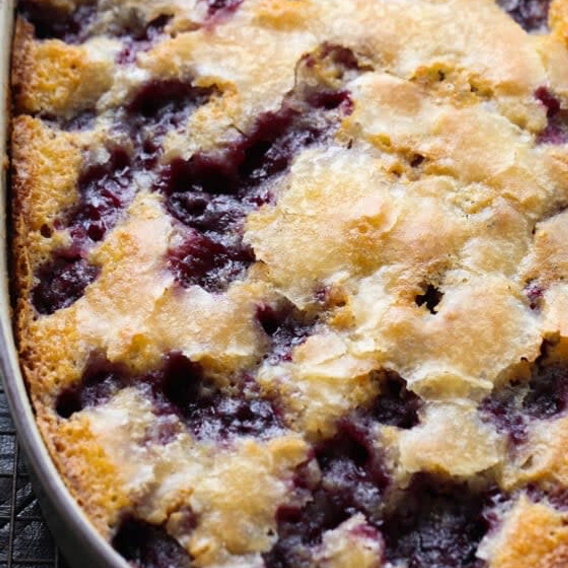 Mom’s Easy Blackberry Cobbler
