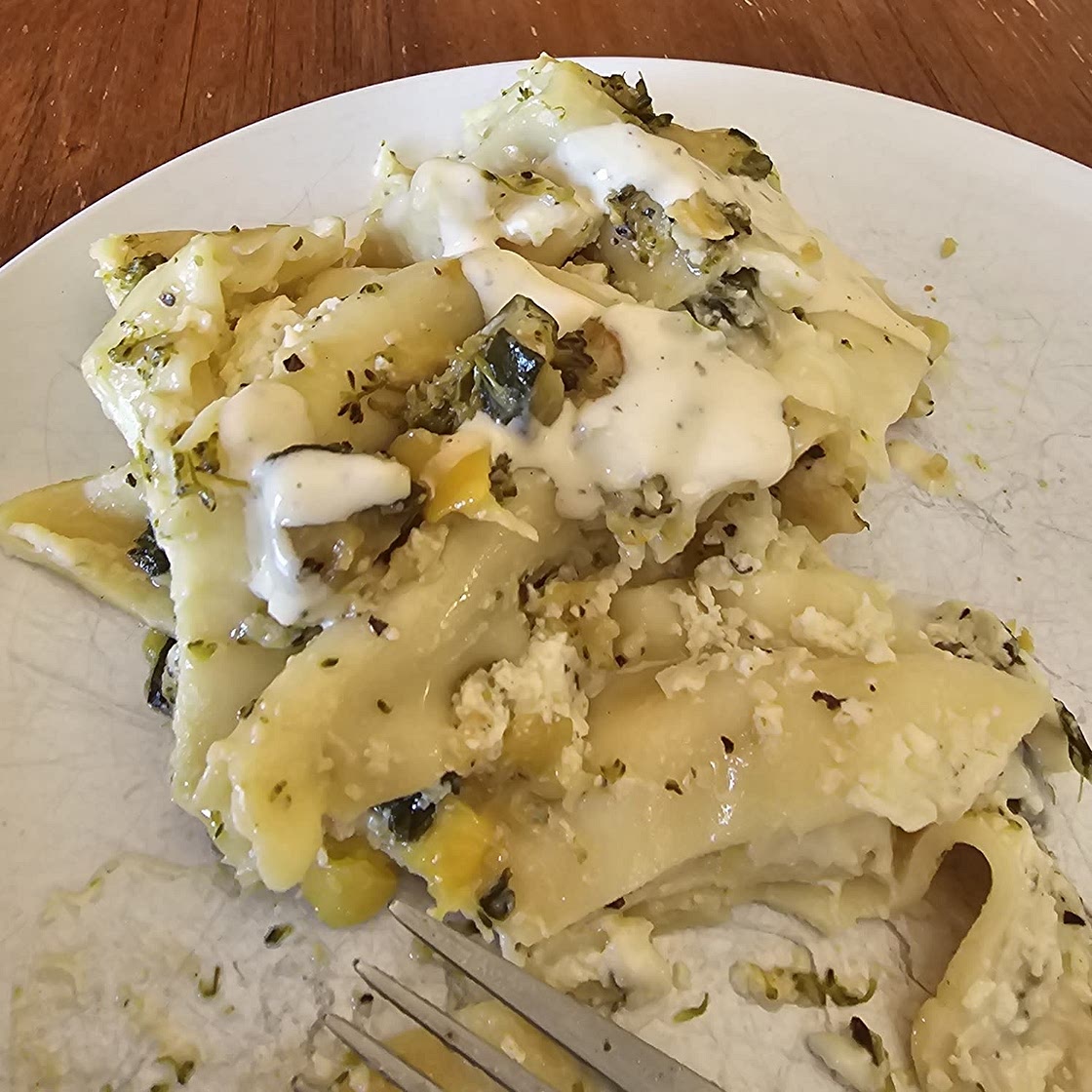 Vegetarian Zucchini Lasagna Spirals