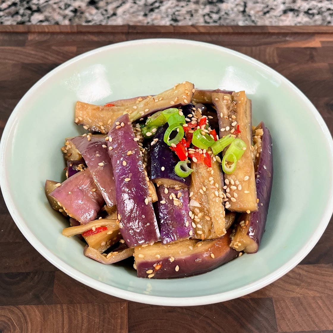 Eggplant side dish (Mild version)