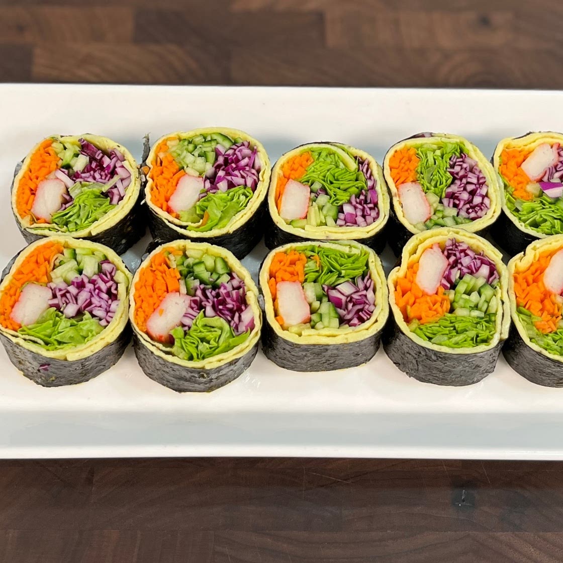 Diet Gimbap Recipe! | Keto Gimbap | Low Carb Kimbap