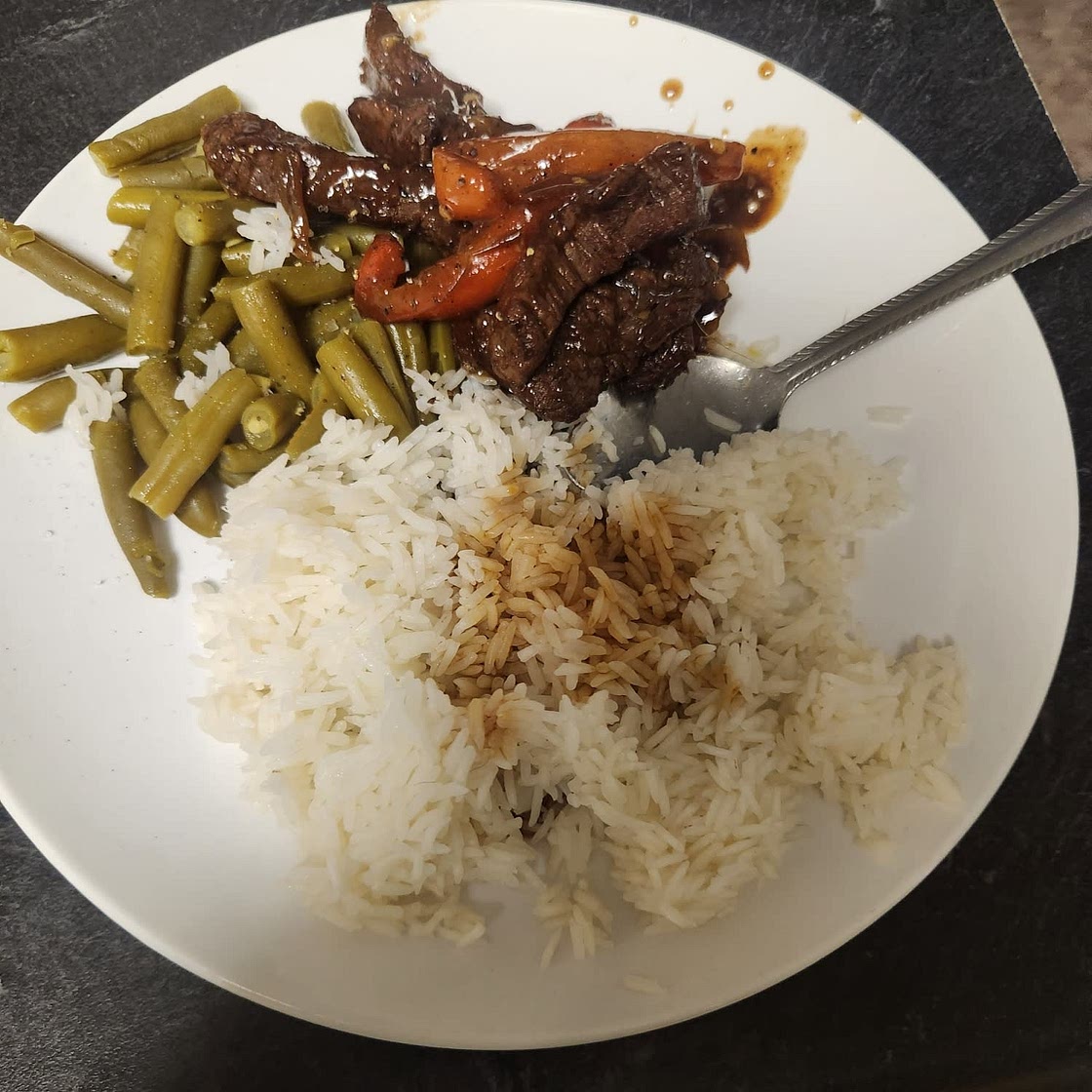 One Pan Pepper Steak