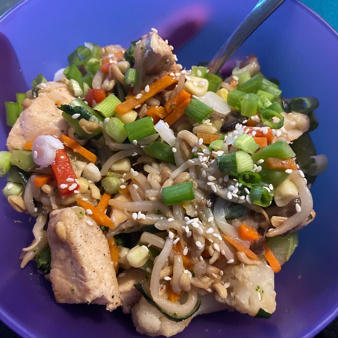 Chicken "Zoodle" Lo Mein