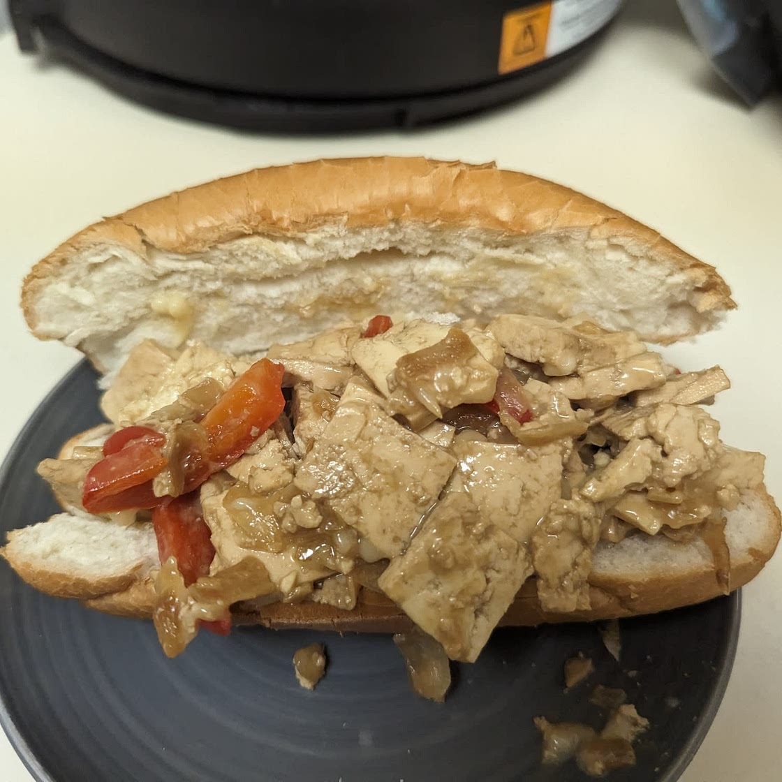 Philly Tofu Cheese Steak