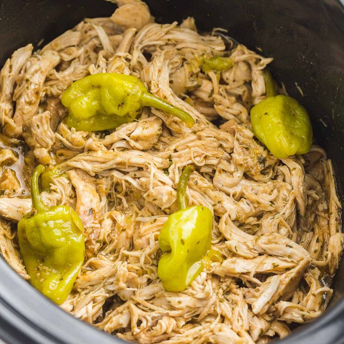 Crockpot Mississippi Chicken