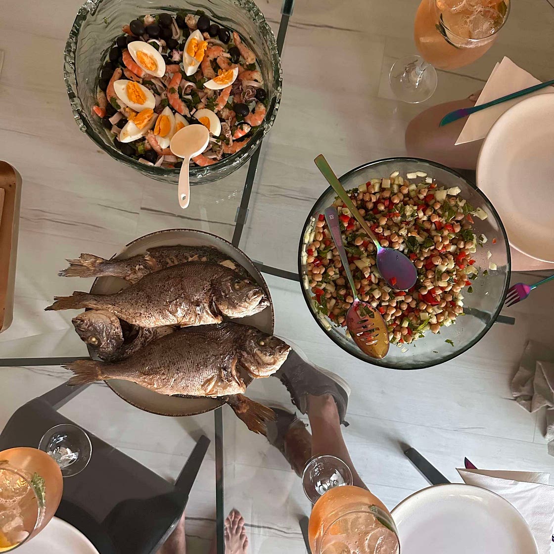 Sea food salad 