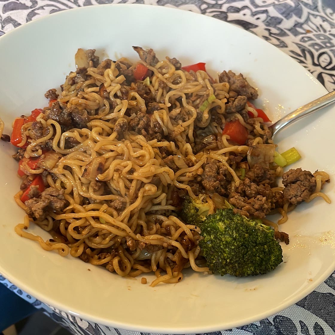 Healthy Beef Ramen Noodles