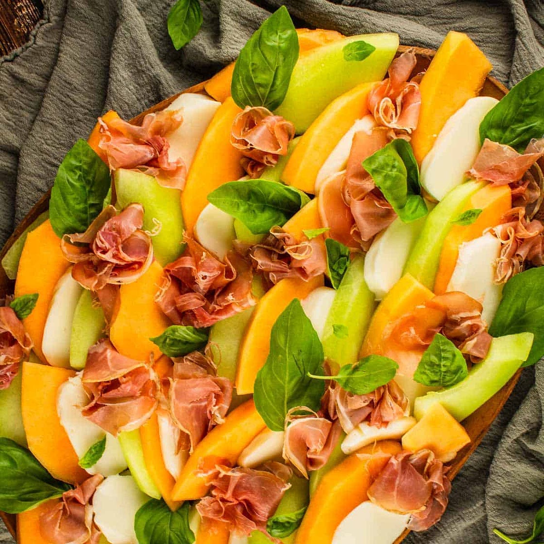 Melon Prosciutto Salad