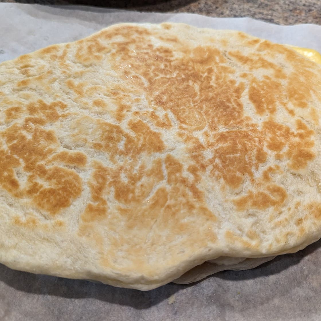 Grilled flatbread