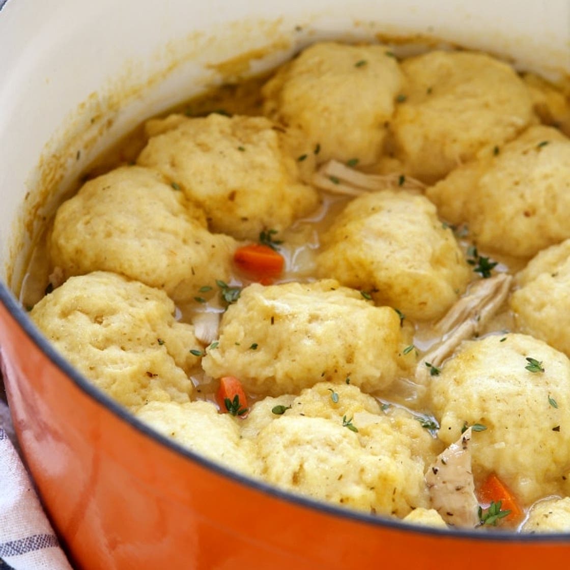 Turkey and Dumplings Soup