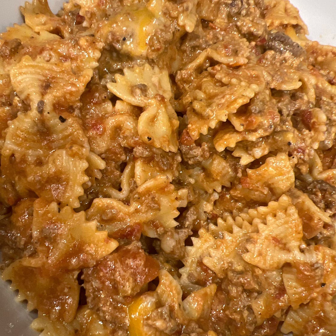 Cheesy Taco Pasta