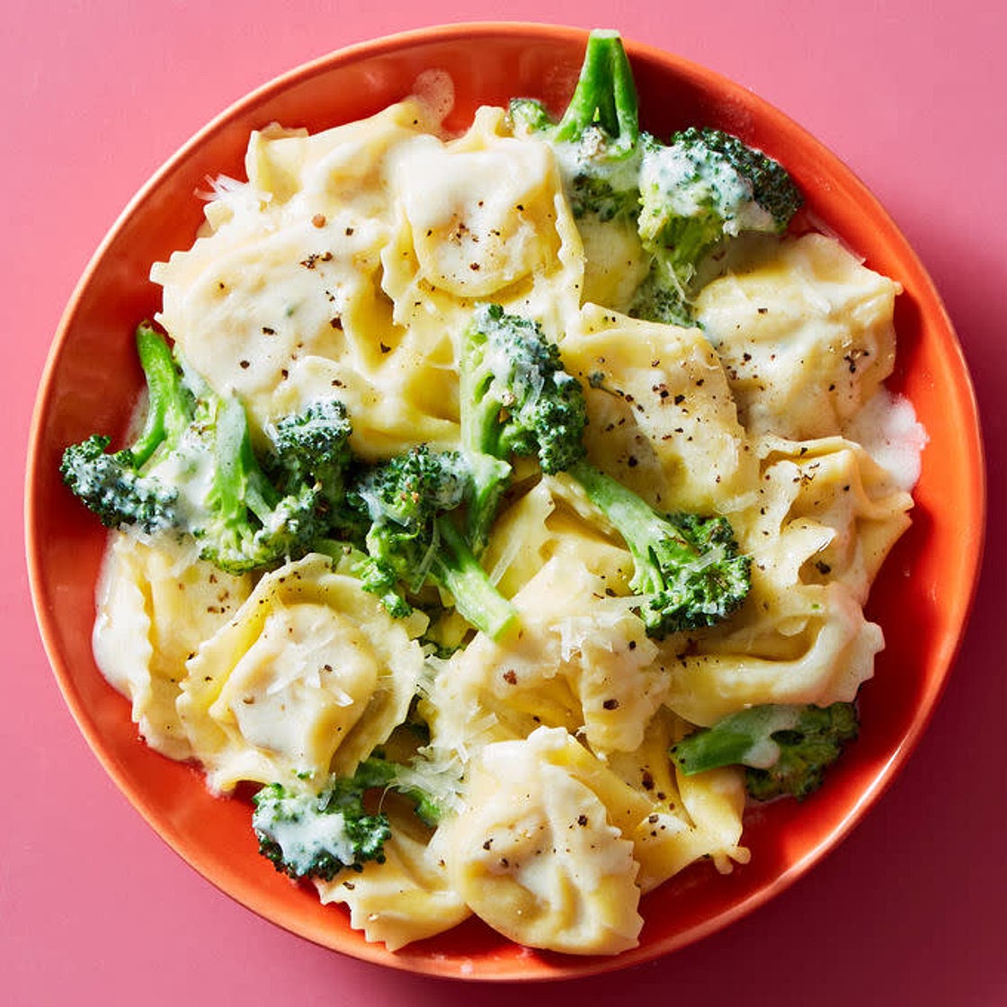 Creamy Tortelloni with Broccoli