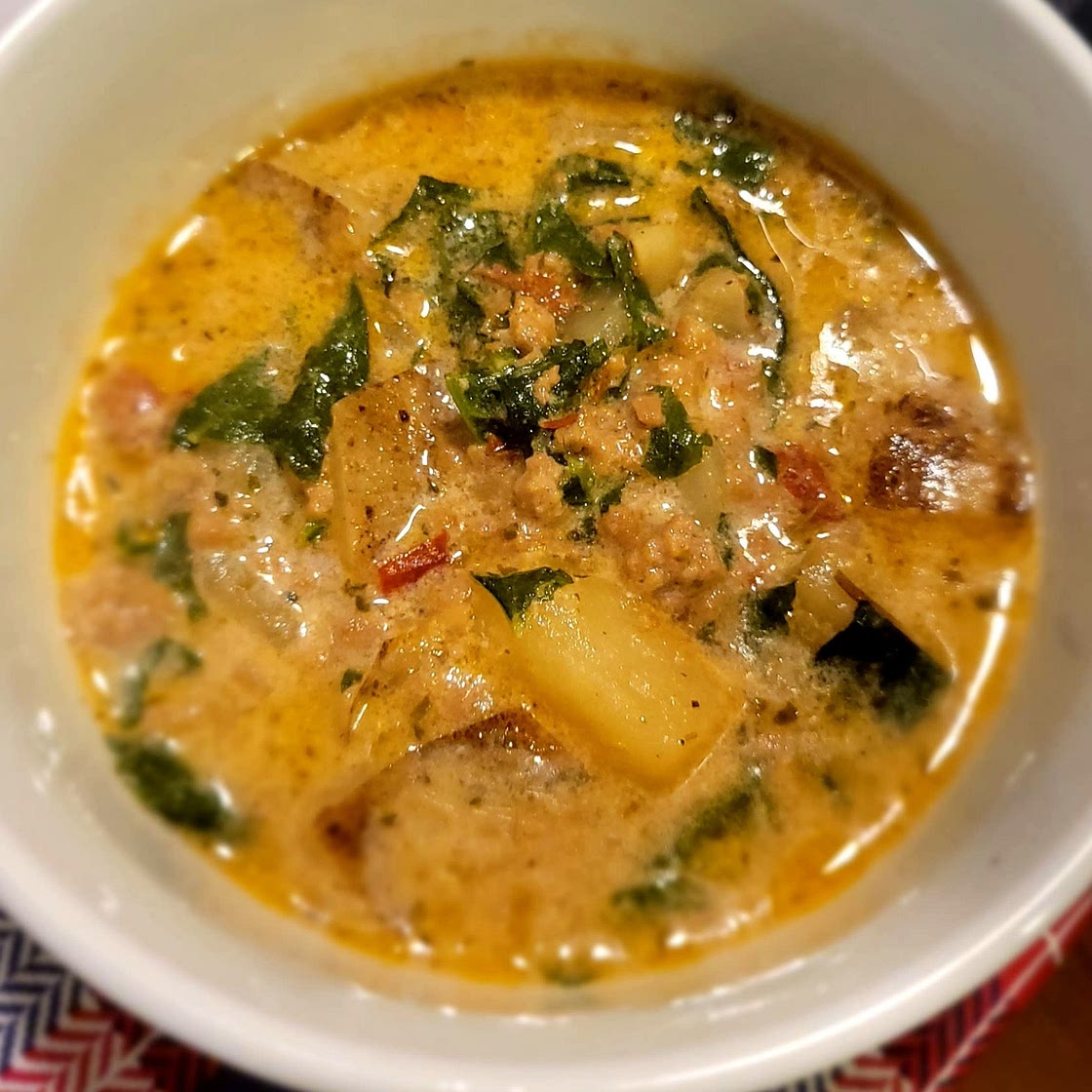 Vegetarian Zuppa Toscana Soup