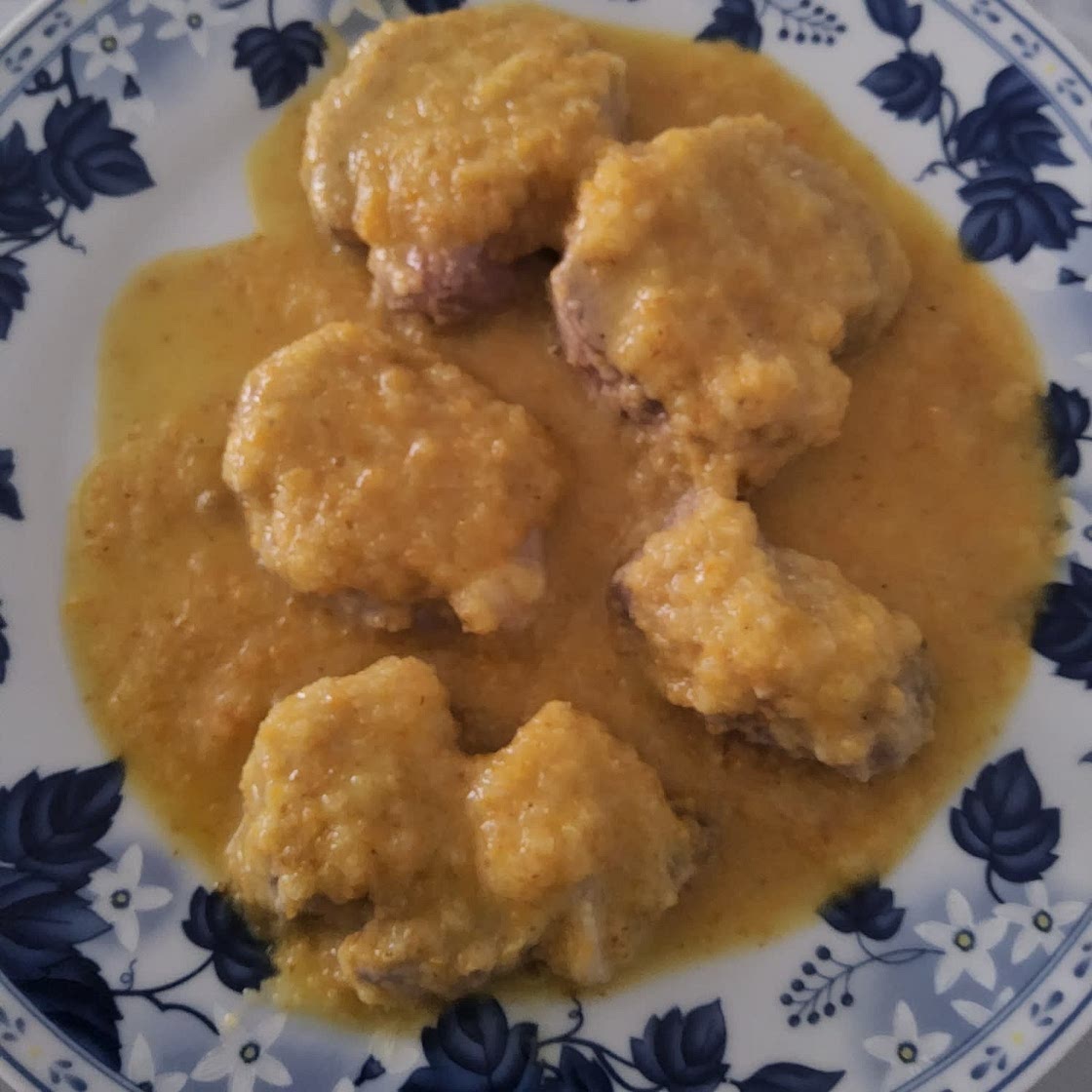 Solomillo de cerdo en salsa tradicional