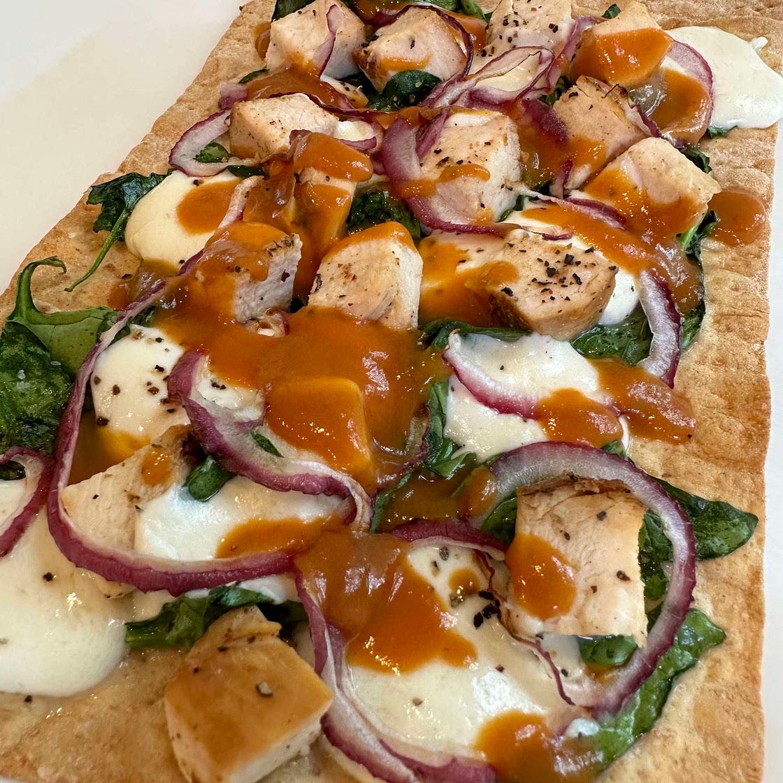 Crispy Chicken BBQ Pizza