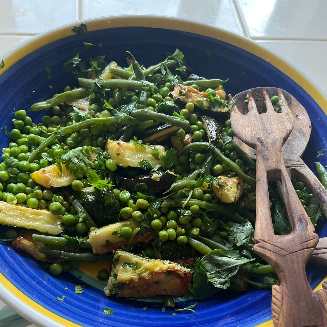 Bean and Courgette Salad