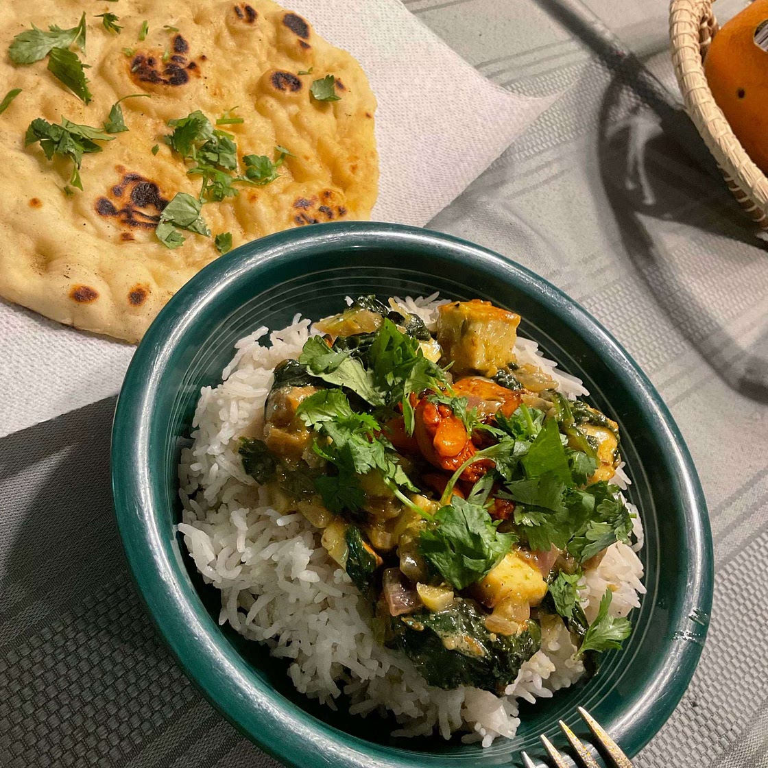 Easy Palak Paneer
