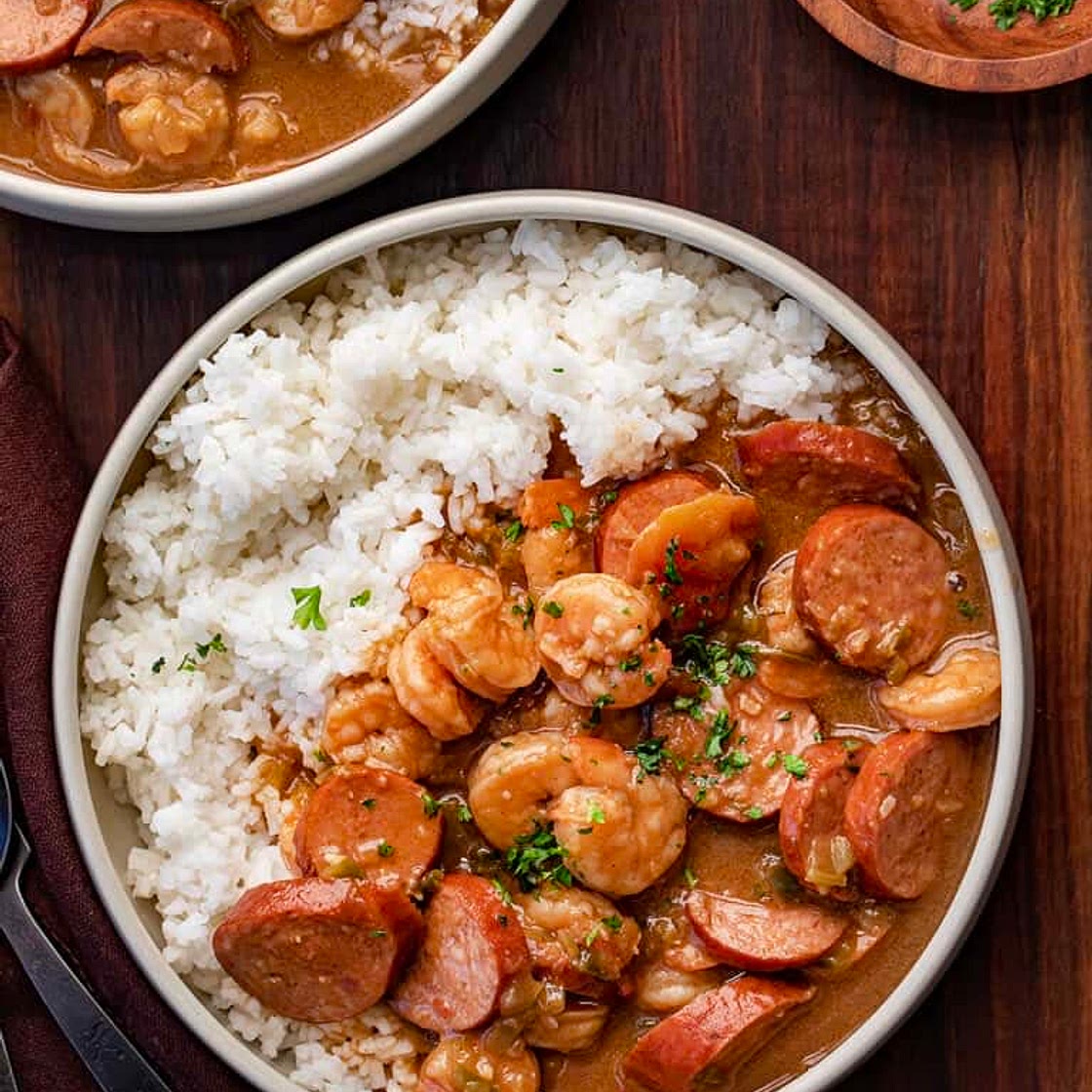 Slow-Cooker Crockpot Gumbo