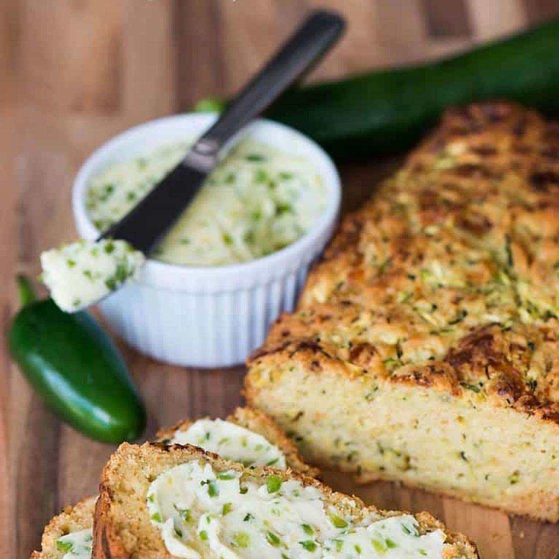Honey Cheddar Zucchini Bread